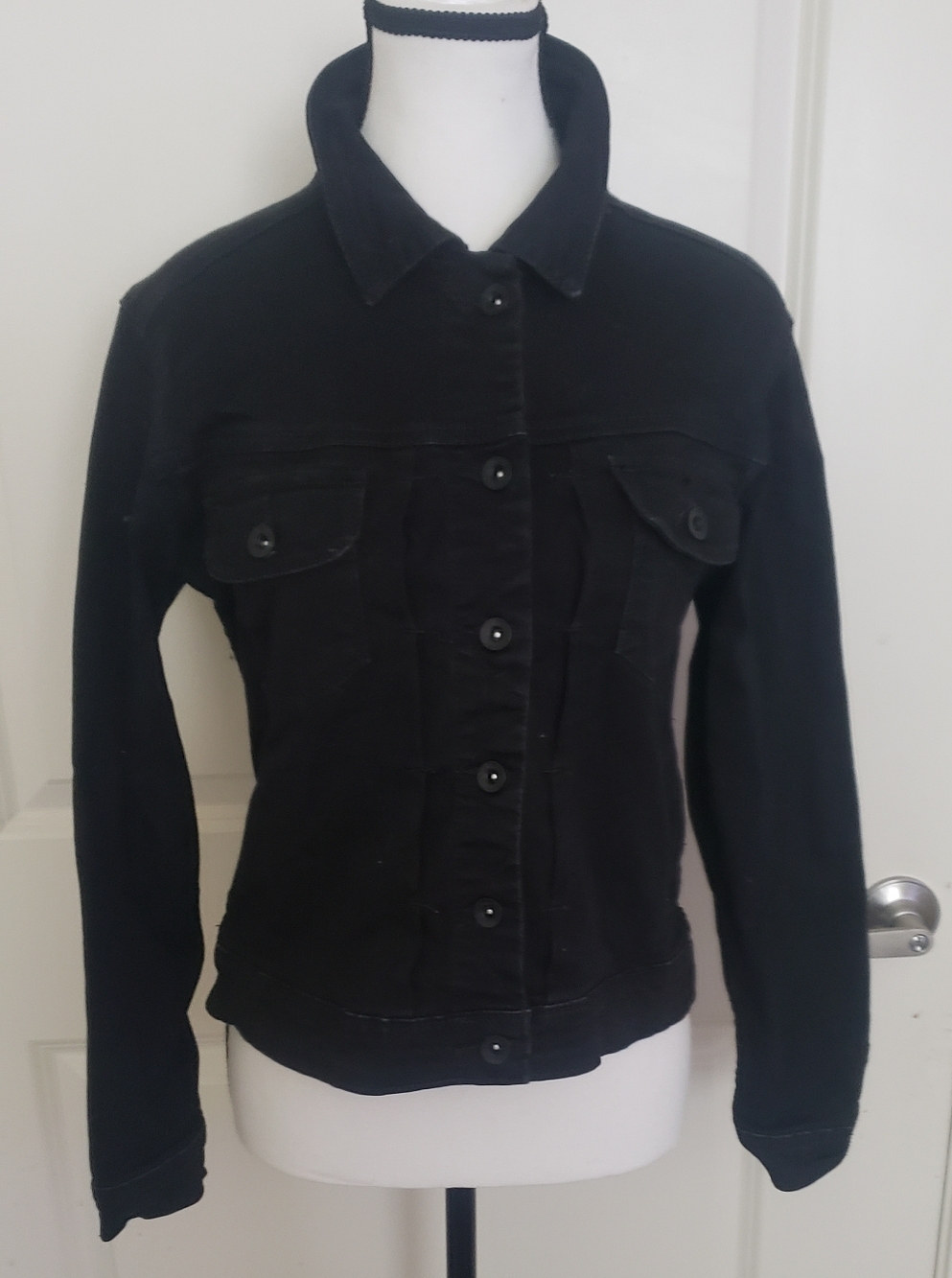 Lee Modern Series Black Denim Jacket